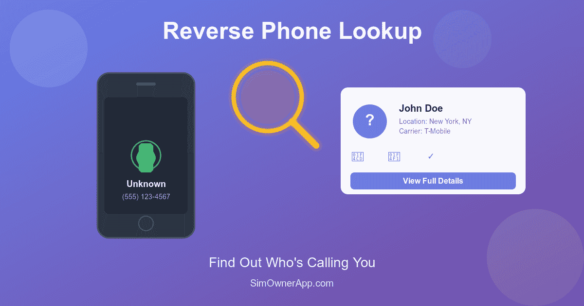 Reverse Phone Lookup Spy Dialer - Find Phone Number Owner Details